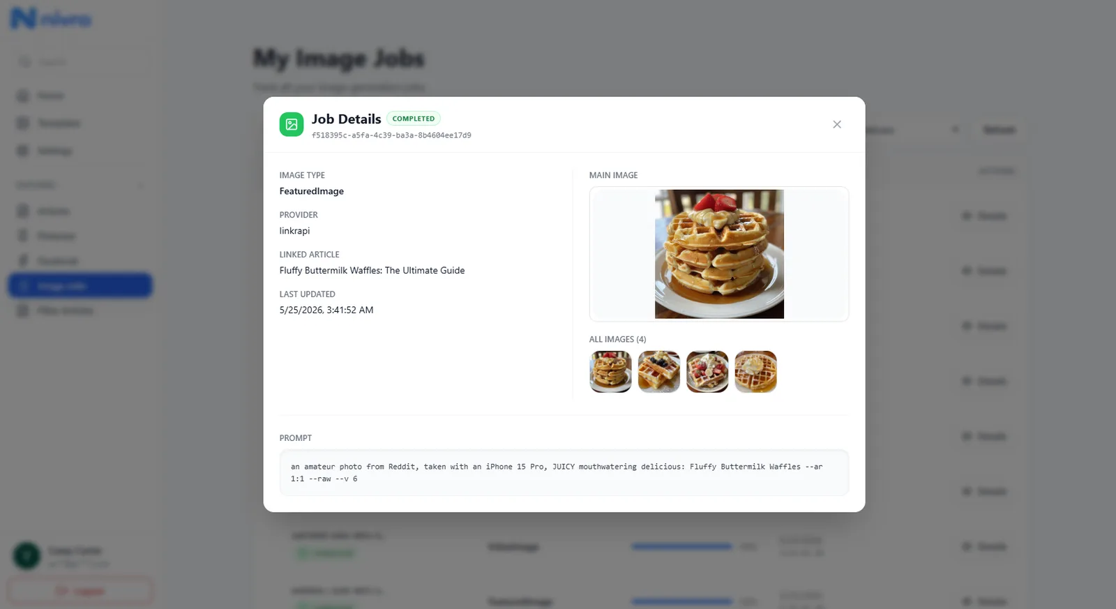 Nivro Image Generation